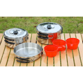 Outdoor Cook Set for 3 Person Camping Use